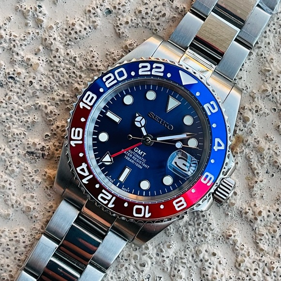 COPY - Seiko Mod GMT - Picture 2 of 5